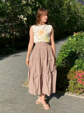 AND COUTUREさん(レディース・165cm)の夏コーディネート