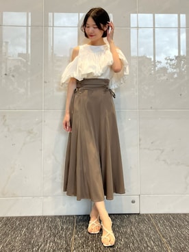 AND COUTUREさん（レディース・164cm）の夏コーディネート