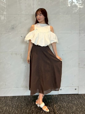AND COUTUREさん（レディース・165cm）の夏コーディネート