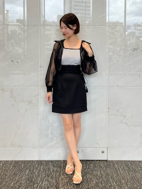 AND COUTUREさん（レディース・164cm）の夏コーディネート