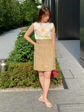 AND COUTUREさん（レディース・165cm）の夏コーディネート