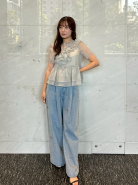 AND COUTUREさん（レディース・165cm）の夏コーディネート