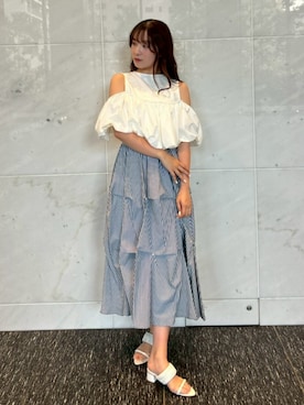 AND COUTUREさん(レディース・165cm)の夏コーディネート