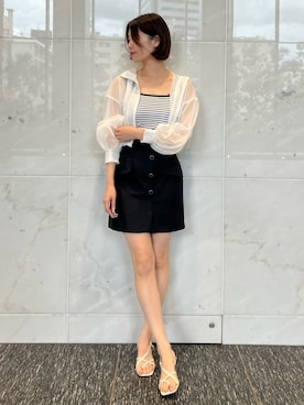 AND COUTUREさん(レディース・164cm)の夏コーディネート
