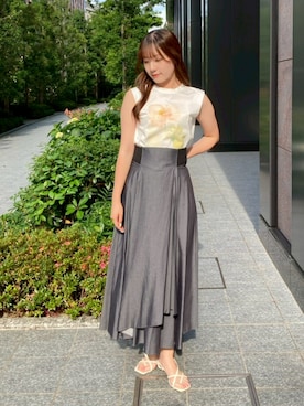 AND COUTUREさん(レディース・165cm)の夏コーディネート