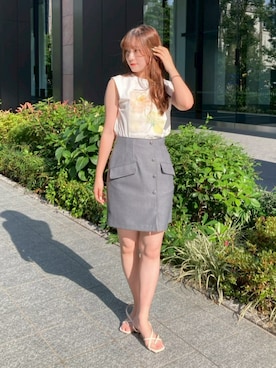 AND COUTUREさん(レディース・165cm)の夏コーディネート