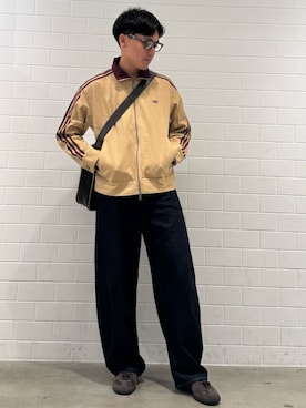「adidas（アディダス）のOG エアライナー」を使った、SZさん（メンズ・178cm）の秋コーディネート