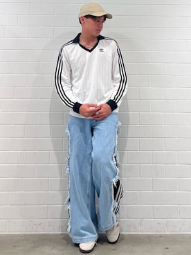 SZさん（メンズ・178cm）の春コーディネート