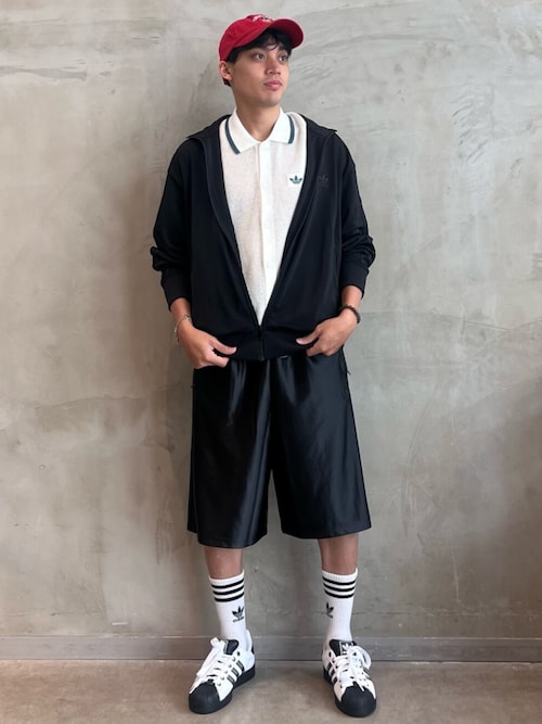 アディダス オリジナルス ボタン ニットシャツ / アディダスオリジナルス adidas Originals