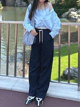 「duei（デュイ）のアイテム」を使った、manaさん（レディース・165cm）の夏コーディネート