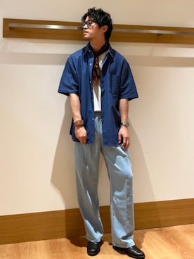 大塚さん(メンズ・171cm)の夏コーディネート