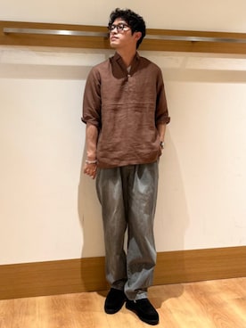 大塚さん(メンズ・171cm)の夏コーディネート