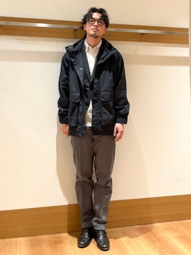 「SHIPS（シップス）のアイテム（ジャケット/アウター）」を使った、大塚さん（メンズ・171cm）の春コーディネート