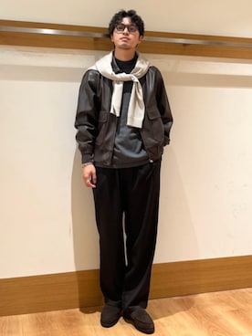 大塚さん(メンズ・171cm)の秋コーディネート