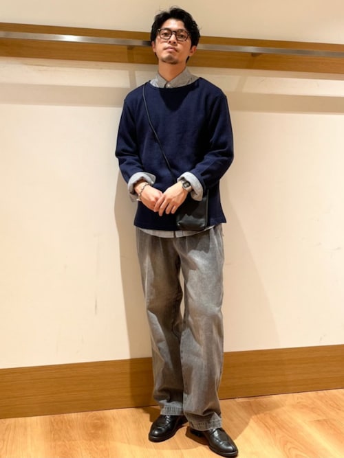 スパルコ P310 Dシェイプ ブラックレザー×ブルースエード ネジ付 良品 compass1765622424.jpg