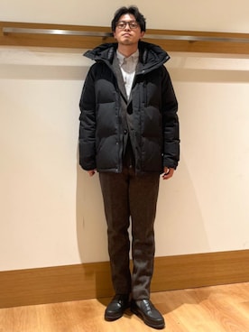 「SHIPS」｜大塚さん（メンズ・171cm）の冬コーディネート
