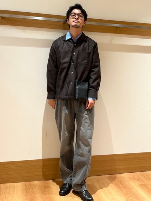 セール】Southwick Gate Label: ウール ダブルポケット オーバーシャツ