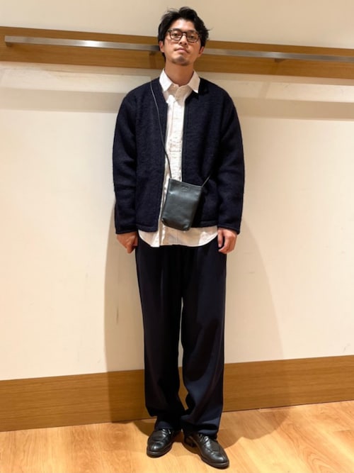 SHIPS Colors:〈洗濯機可能〉TR テーパード ワイド トラウザーズ