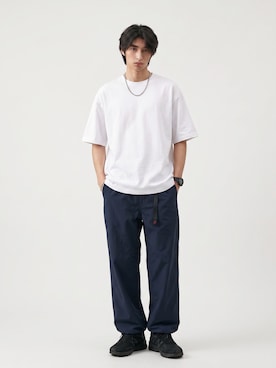 「Theater code（シアターコード）のアイテム」を使った、Tomo大さん（メンズ・175cm）の夏コーディネート
