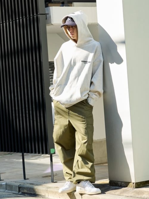 セール】FOG ESSENTIALS/エッセンシャルズ BACK LOGO SWEAT HOODIE