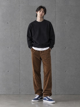 「Levi's（リーバイス）のアイテム」を使った、Tomo大さん（メンズ・175cm）の秋コーディネート