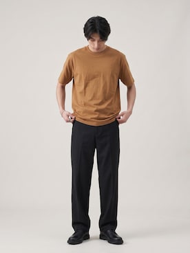 「PRO CLUB （プロクラブ）のアイテム（Tシャツ/カットソー）」を使った、Tomo大さん（メンズ・175cm）の夏コーディネート