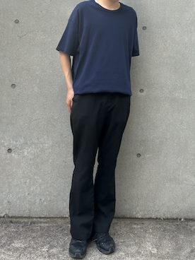 「GILDAN（ギルダン）のアイテム」を使った、Tomo大さん（メンズ・175cm）の夏コーディネート