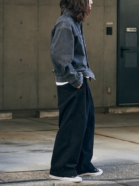 「Johnbull（ジョンブル）のアイテム」を使った、Tomo大さん（メンズ・175cm）の冬コーディネート