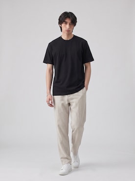 「PRO CLUB （プロクラブ）のアイテム（Tシャツ/カットソー）」を使った、Tomo大さん（メンズ・175cm）の夏コーディネート