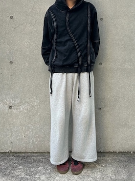 「Theater code（シアターコード）のアイテム」を使った、Tomo大さん（メンズ・175cm）の春コーディネート