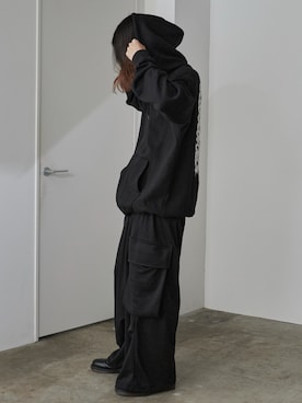 「Theater code（シアターコード）のアイテム」を使った、Tomo大さん（メンズ・175cm）の秋コーディネート