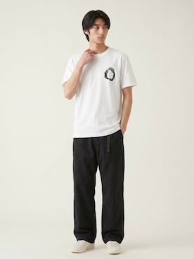 「Theater code（シアターコード）のアイテム」を使った、Tomo大さん（メンズ・175cm）の夏コーディネート