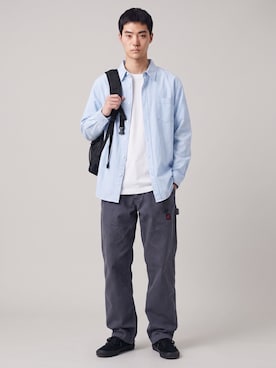 「グラミチ」｜Tomo大さん（メンズ・175cm）の夏コーディネート