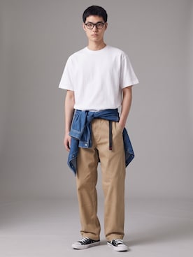 「グラミチ」｜Tomo大さん（メンズ・175cm）の夏コーディネート