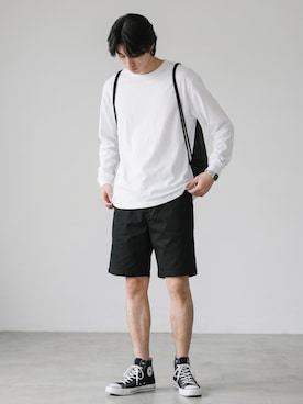 Tomo大さん（メンズ・175cm）の夏コーディネート