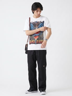 「Theater code（シアターコード）のアイテム」を使った、Tomo大さん（メンズ・175cm）の夏コーディネート