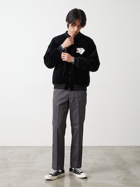 「ストリートファッション」｜Tomo大さん（メンズ・175cm）の秋コーディネート