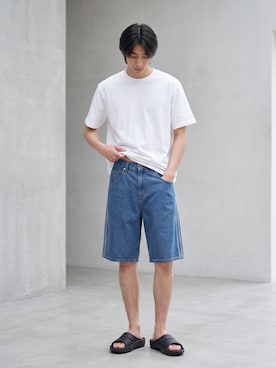 「ROOPTOKYO（ループトウキョウ）のアイテム」を使った、Tomo大さん（メンズ・175cm）の夏コーディネート