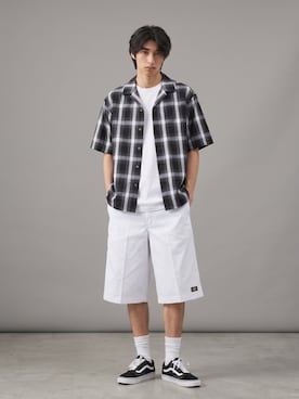 Tomo大さん（メンズ・175cm）の夏コーディネート