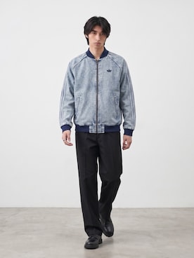 「Dickies（ディッキーズ）のDickies/ディッキーズ カラビナキーホルダー 2026年 夏 夏服（キーホルダー、ホワイト系）」を使った、Tomo大さん（メンズ・175cm）の夏コーディネート
