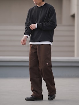 「CROSS & STITCH（クロスステッチ）のアイテム」を使った、Tomo大さん（メンズ・175cm）の夏コーディネート