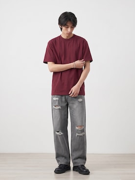 「Theater code（シアターコード）のアイテム」を使った、Tomo大さん（メンズ・175cm）の夏コーディネート