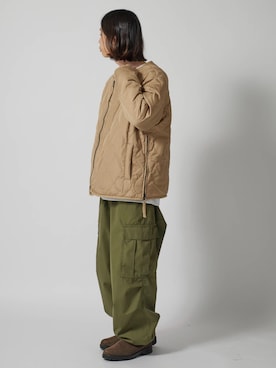 「アイテム（ダウンジャケット/コート）」を使った、Tomo大さん（メンズ・175cm・20代）の秋コーディネート