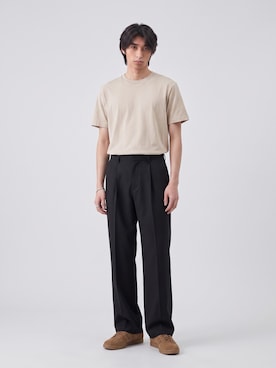 「adidas（アディダス）のadidas/アディダス TOBACCO アディダスオリジナルス タバコ スニーカー 2026年 夏 夏服（スニーカー、ブラウン系）」を使った、Tomo大さん（メンズ・175cm）の夏コーディネート