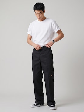 「CONVERSE（コンバース）のアイテム」を使った、Tomo大さん（メンズ・175cm）の夏コーディネート