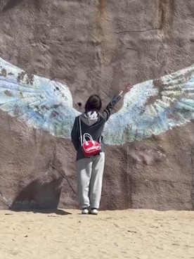 「Avail（アベイル）のアイテム（パンツ）」を使った、shuia00さん（レディース・162cm）の春コーディネート