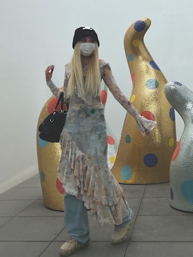 77さん（レディース・160cm）の夏コーディネート