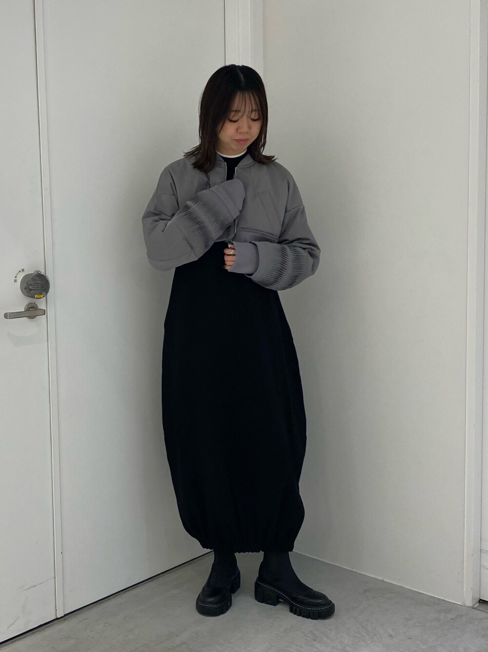 専用※UN3D. オリガミタックブルゾンORIGAMI TUCK BZ 36