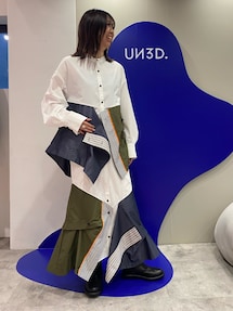 UN3D./アンスリード　Ｗ　ＷＲＡＰ　ＳＫ W WRAP SK｜アンスリード（UN3D.）公式通販｜RUNWAY channel