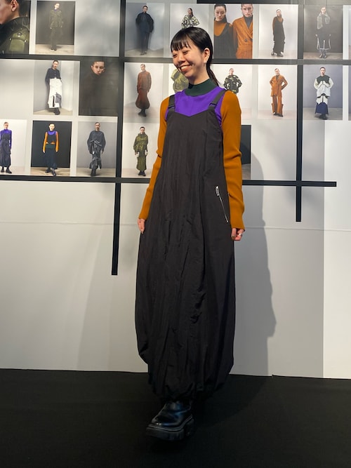 セール】SHOULDER BELT BALLOON OP / ショルダーベルトバルーン